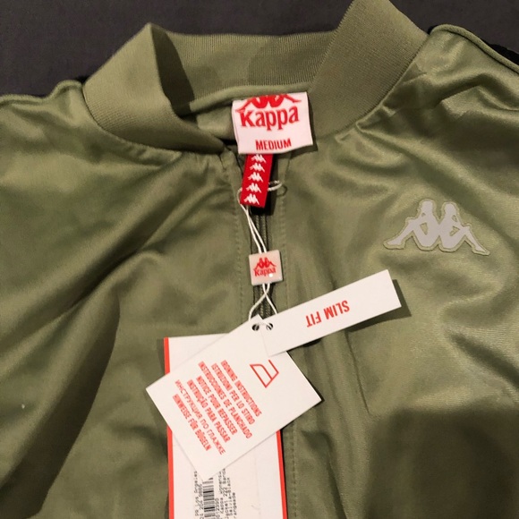 kappa green osbar track jacket - Picture 5 of 5